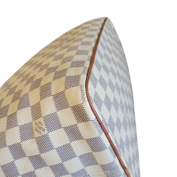 Louis Vuitton Damier Azur Saleya MM Handbag Shoulder Bag - Picture 14 of 16